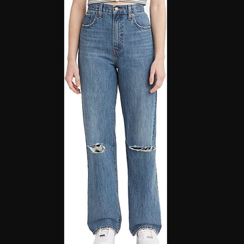 Levi's Wide Leg Denim Jeans High Waist